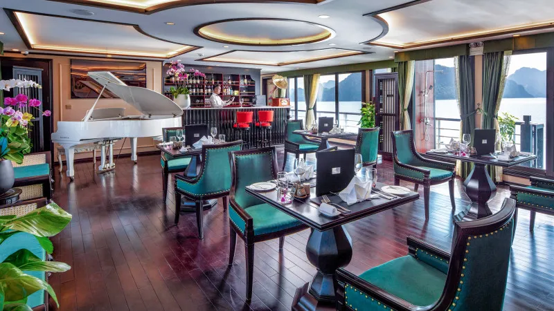 Vintage vibe inside 5-star restaurant
