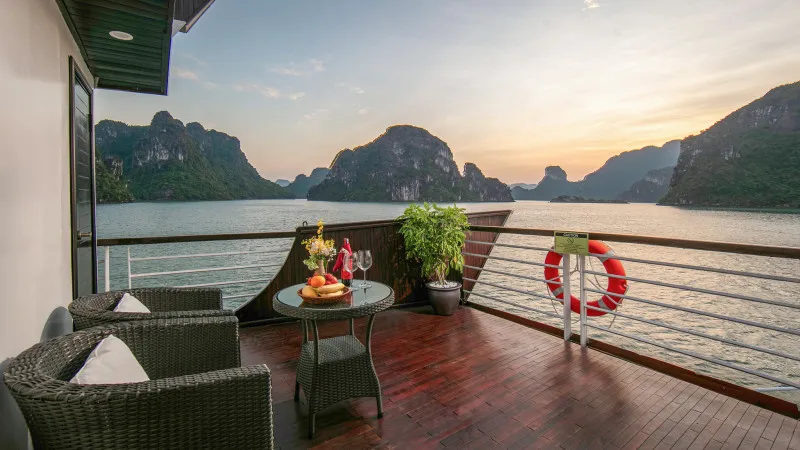Private Terrace To Halong Bay View