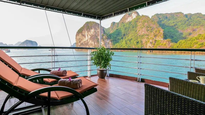 The First Deck Balcony View