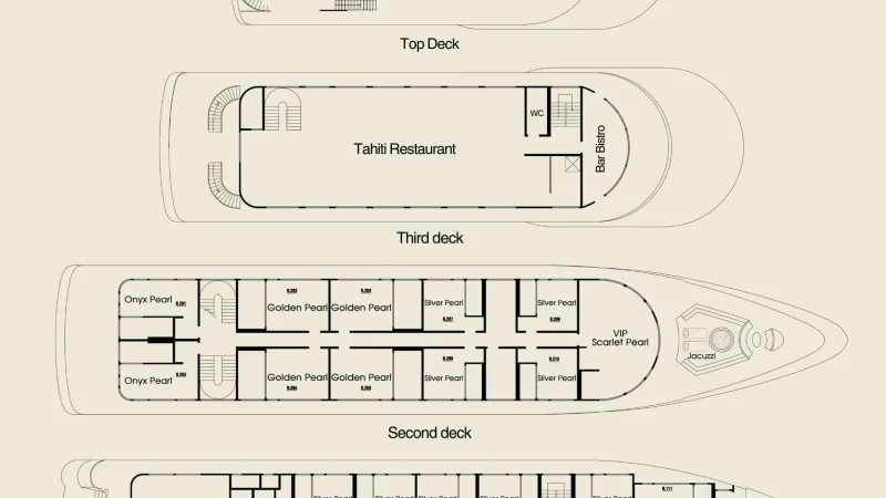 Scarlet Pearl Deck Plan