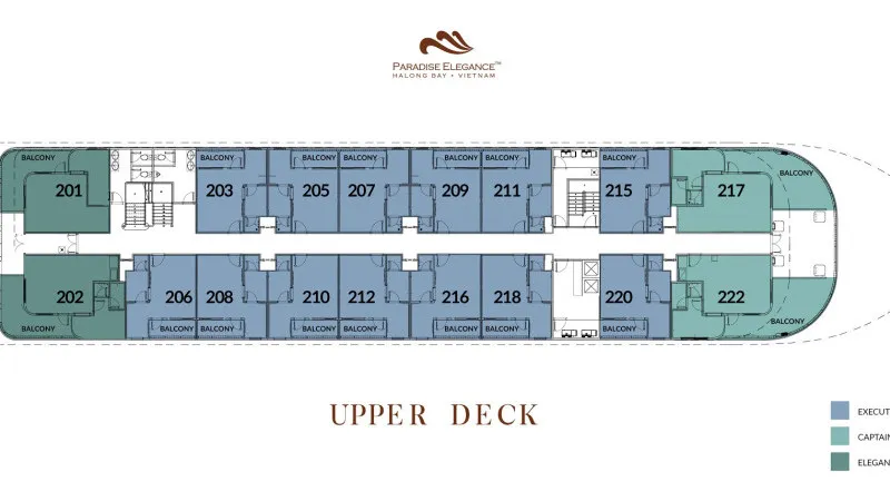 Upper Deck Plan