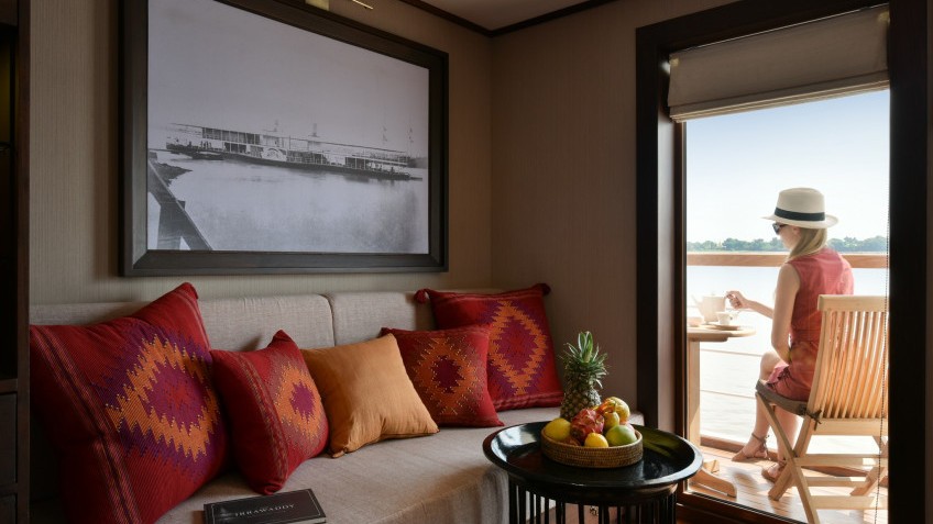 Suite Seating & Balcony View