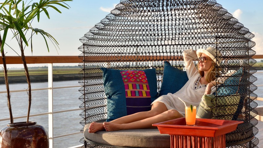 Sun Deck Sunset Cocktail