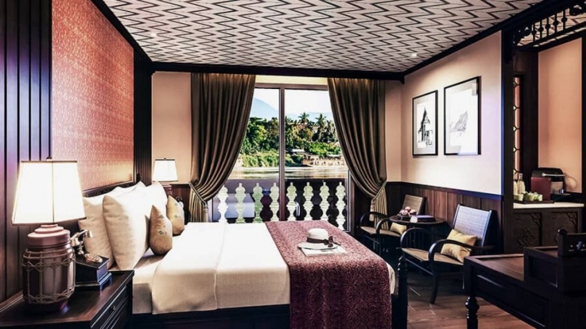 Executive Stateroom With French Balcony Aboard Anouvong