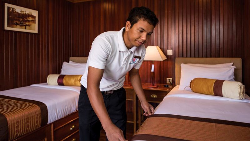 Laos Pandaw Room Service