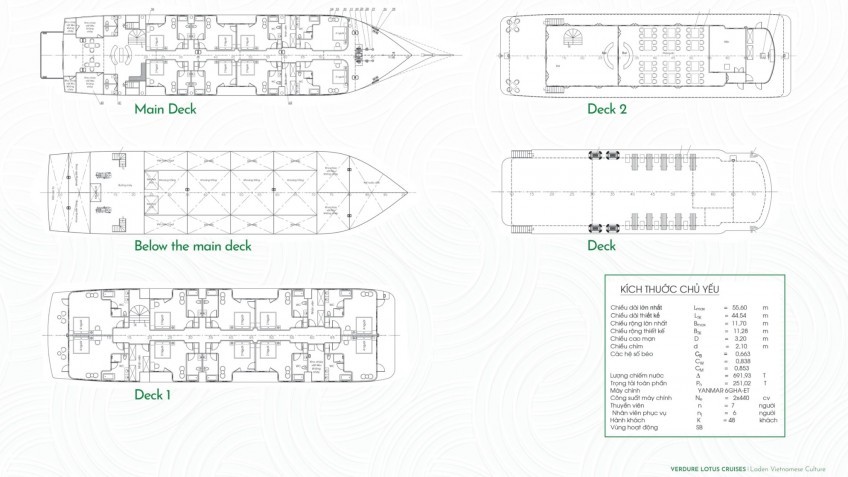 Verdure Lotus Classic Cruise: Verdure Lotus Cruise Deck Plan