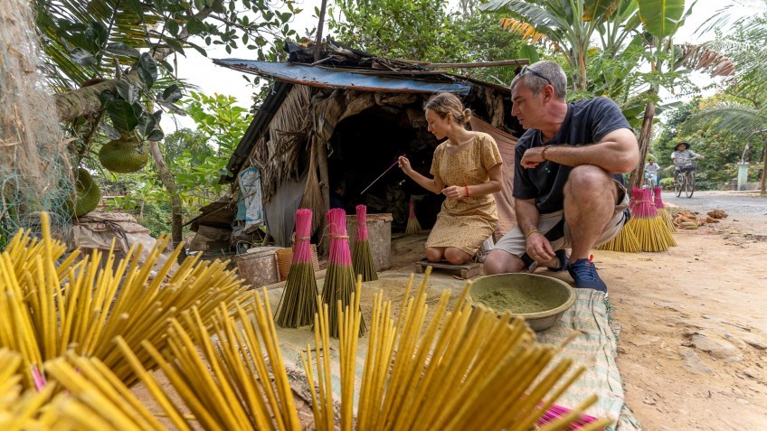 Visit Incense Village On Tiger Island