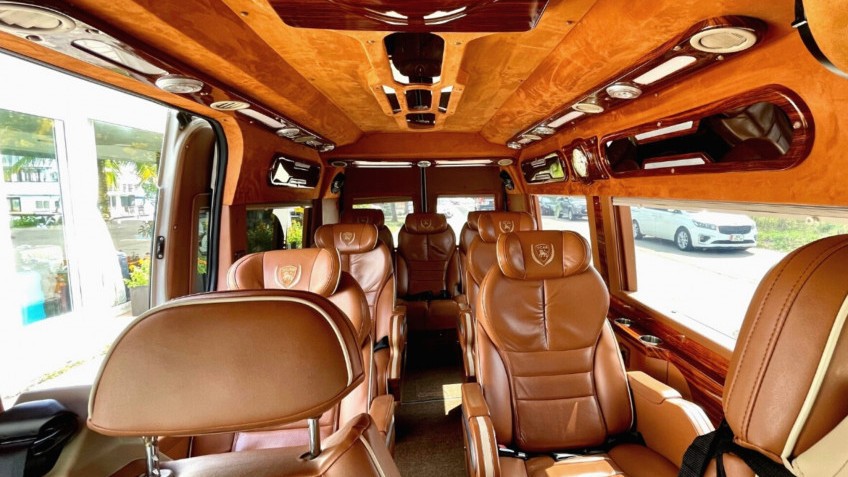 Starlight Cruise: Luxurious Limousine bus for Transfer