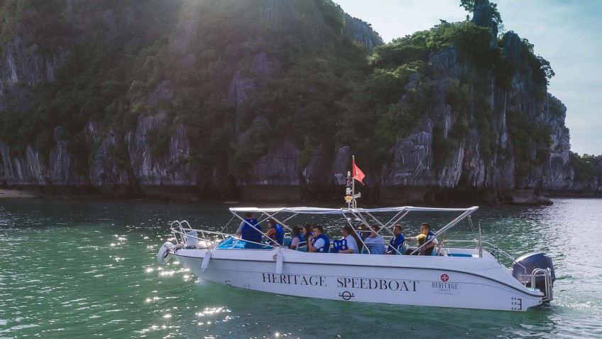 Heritage Binh Chuan Cruise: Speedboat Transfer