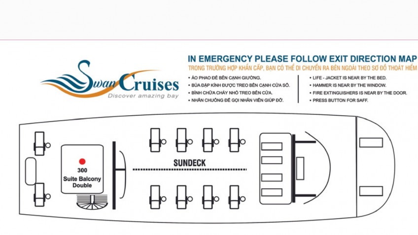 The cruise's Sundeck