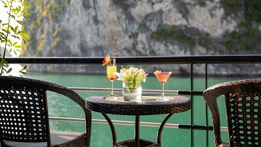 Relaxing in the Balcony