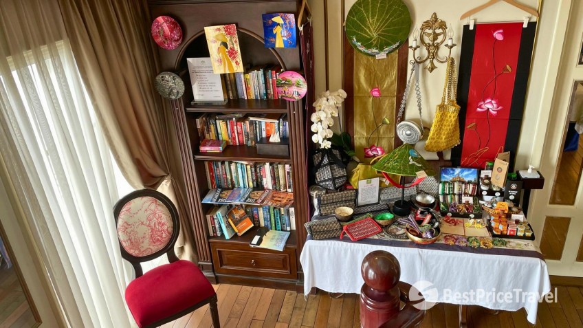 The Decorated Corner In Vietnamese And Cambodian Style Onboard