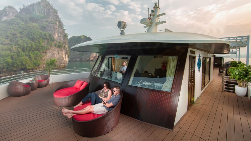 Chilling on the Sundeck