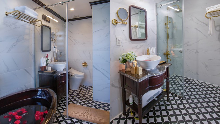 Modern Marble Bathroom