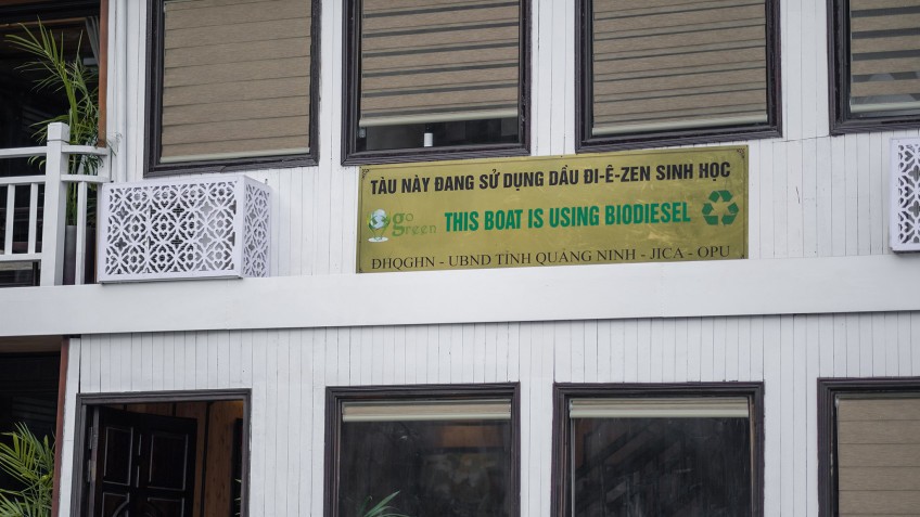 Victory Star Cruise: First junk boat using Biodiesel in Halong Bay