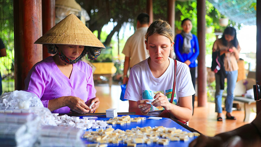 Try making coconut candy