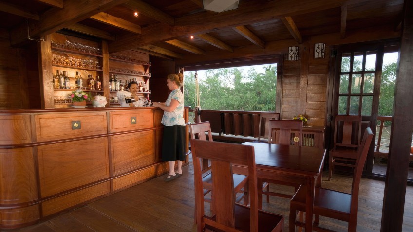 Have a drink at the bar