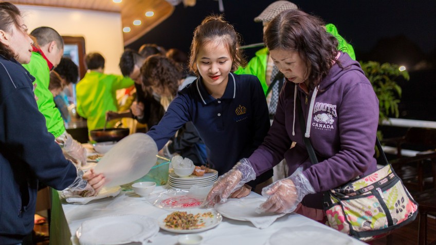La Regina Royal Cruise: Amazing Cooking Demonstration