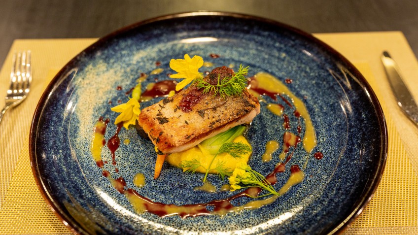 An eye-catching main dish