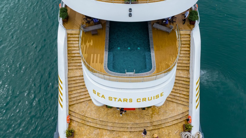 Aerial View Of Swimming Pool