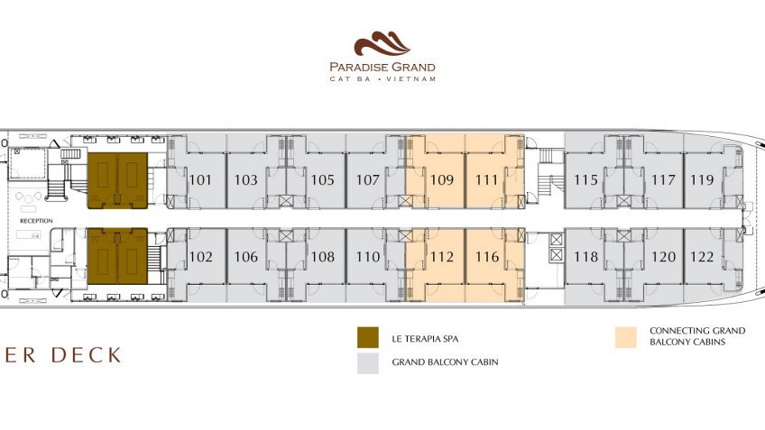 Paradise Grand Cruise: Paradise Grand Lower Deck