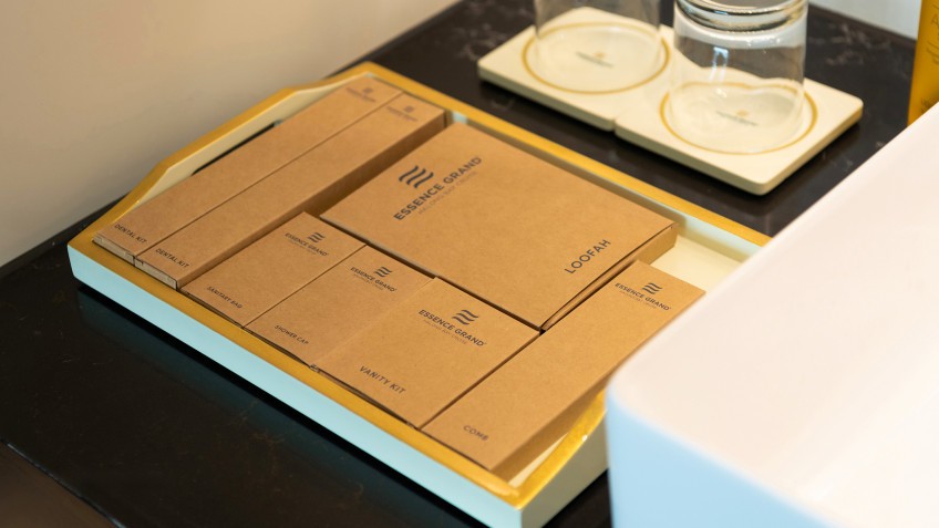 Grand Pioneers Cruise: The delicate bathroom amenities