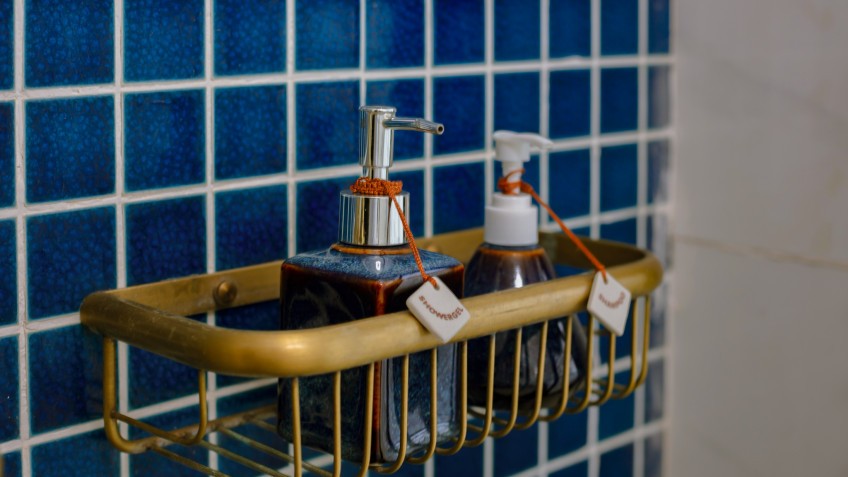 Showel gel and shampoo are prepared