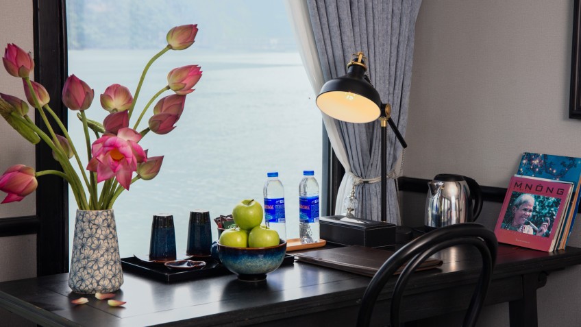 Our welcome drink and fruit