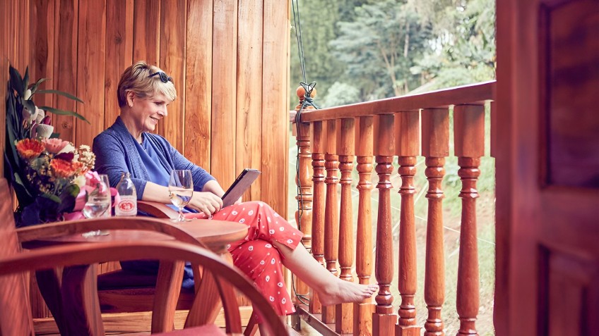 Chill in the Private Balcony