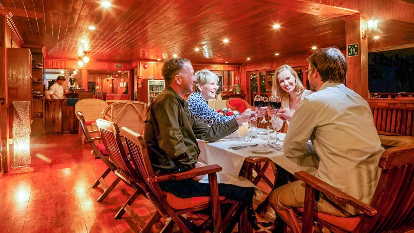 Have many delicious meals in the Restaurant