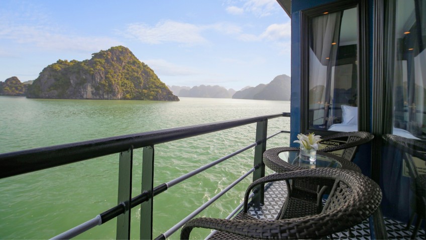 Wonderful view from the Balcony