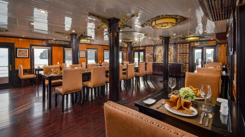 The exquisite restaurant