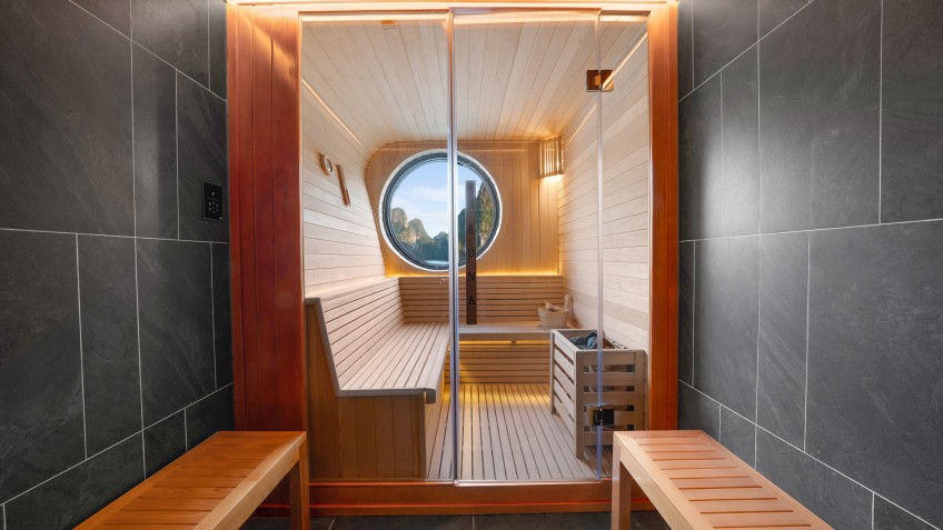 Grand Pioneers Cruise: Heal With Sauna Treatment