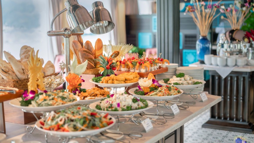 Capella Diverse Buffet Dishes