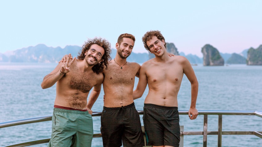 Calypso Cruise: Amidst Lan Ha Bay views