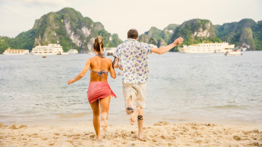 Have a dip in the cool water