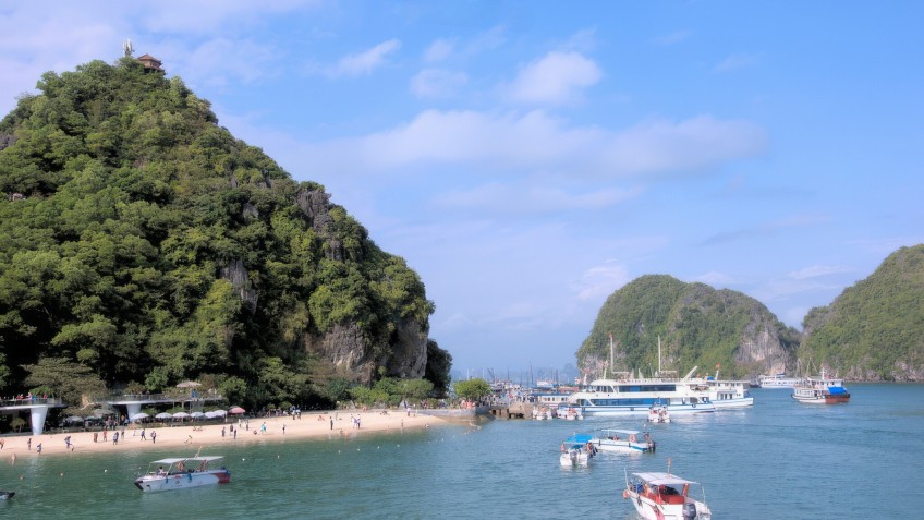 The charming Titop Island