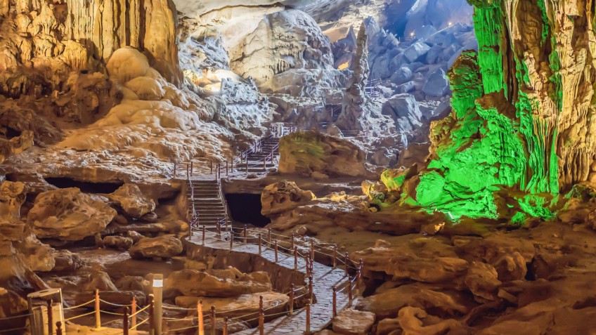 Magnificent view inside