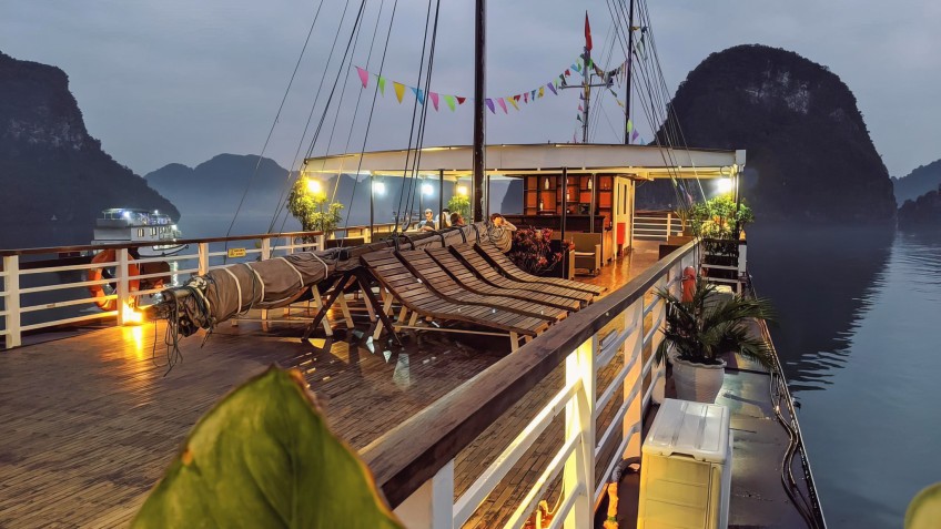 Ideal spot to relax at evening time