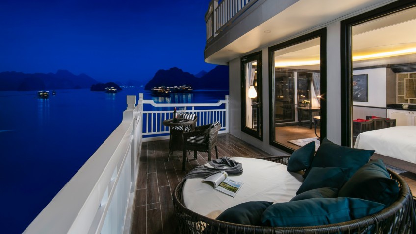 Huge Private Balcony