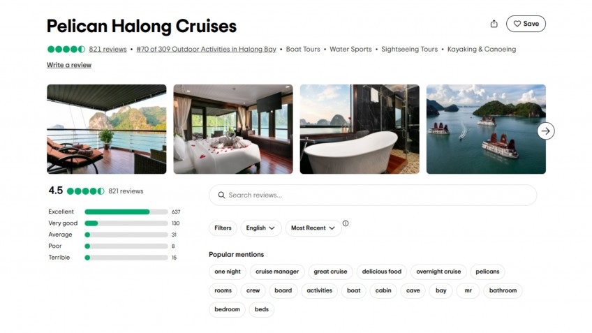 MilaLux Cruise: Pelican Cruise Halong Bay On TripAdvisor