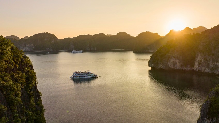 Sunset Over Lan Ha Bay