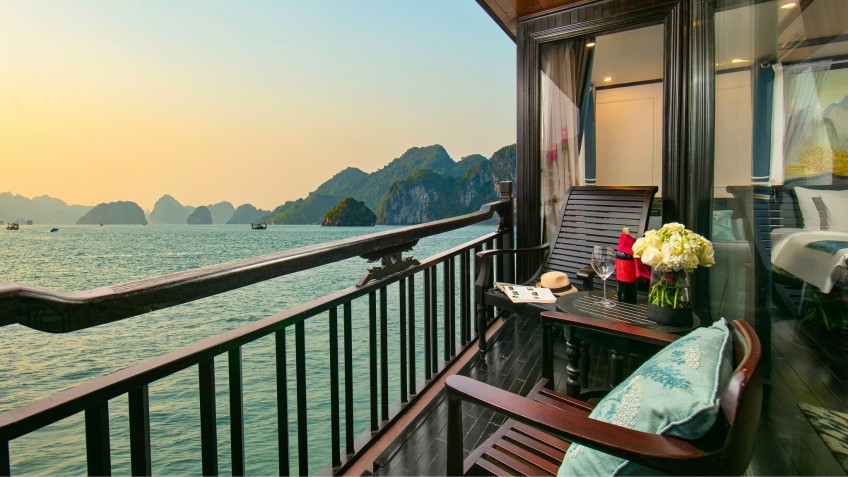 Scenic View At Balcony