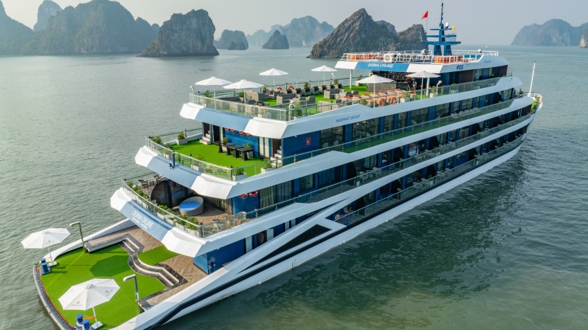 Doria Cruise: The ship's rear