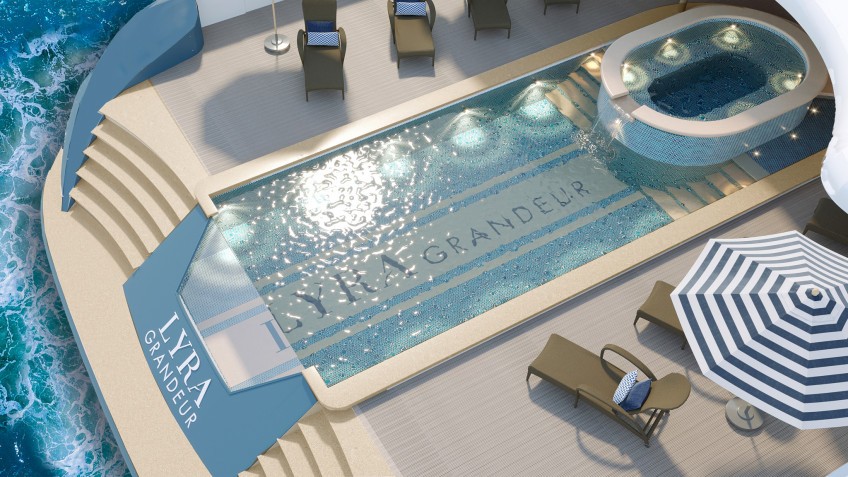 Lyra Grandeur Cruise: Fancy Pool And Jacuzzi