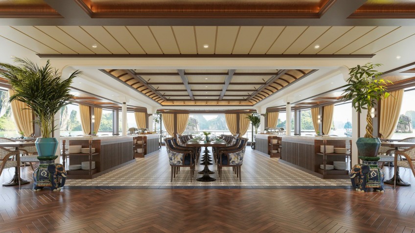 Lyra Grandeur Cruise: Luxury Dinging Room