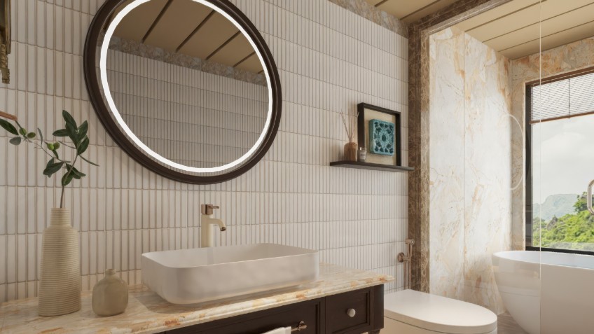 Lyra Grandeur Cruise: Luxury Bathroom