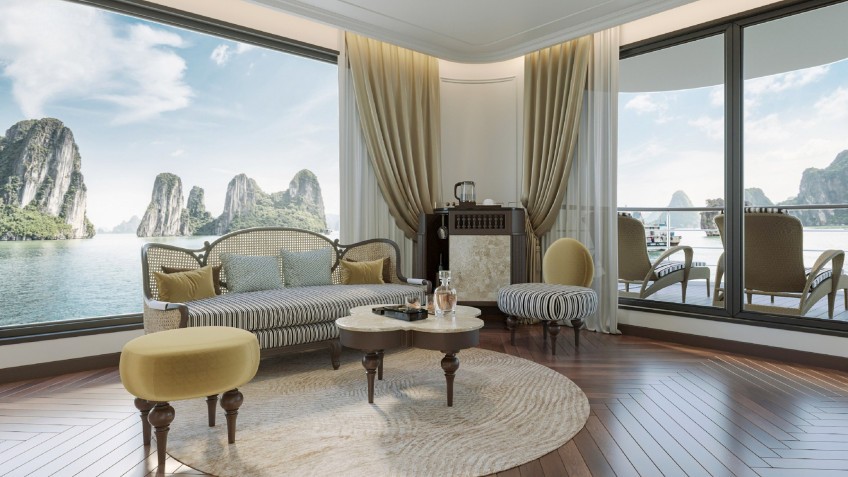 Lyra Grandeur Cruise: Grand Luxury Seating Area