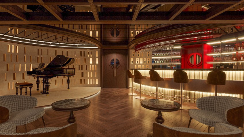 Lyra Grandeur Cruise: Bar And Lounge Corner