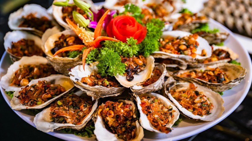 Baked Onion Oyster